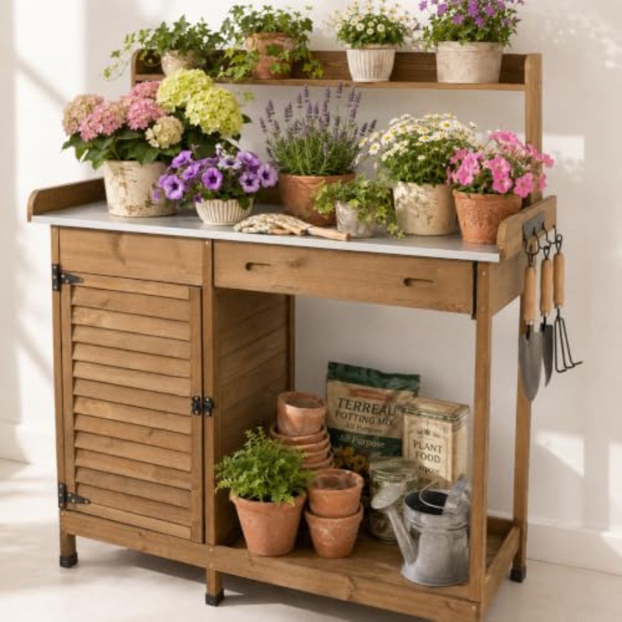 Woodworking Work Table - Banco da Lavoro per Giardinaggio con