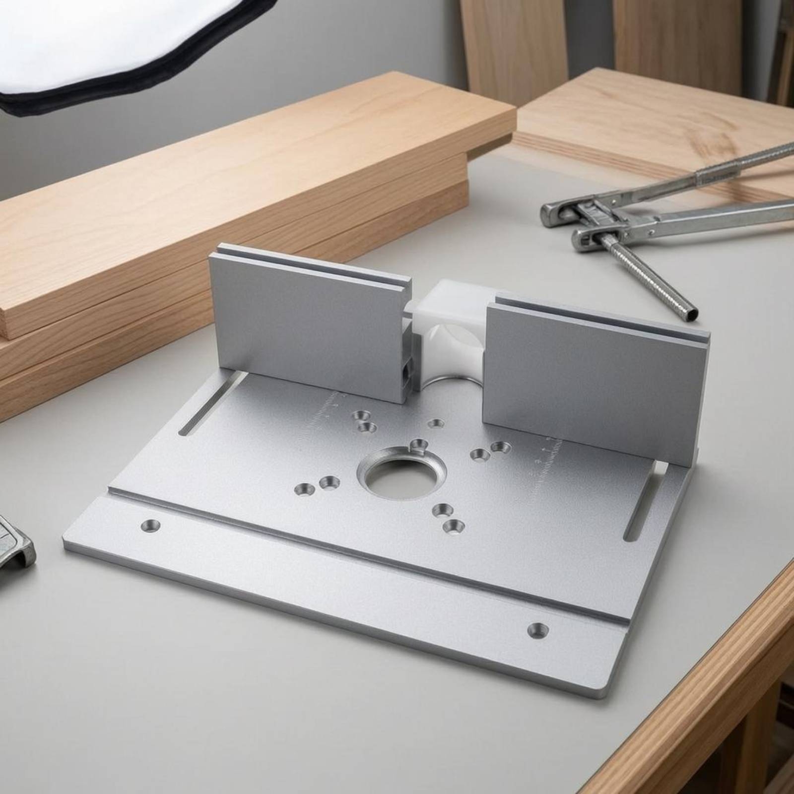 Woodworking Router - Inserti per colletto del tavolo per