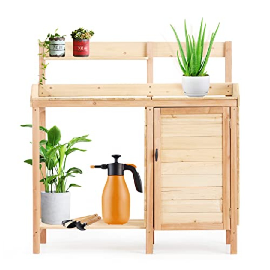 Woodworking Work Table - Banco da Giardinaggio per Esterni con
