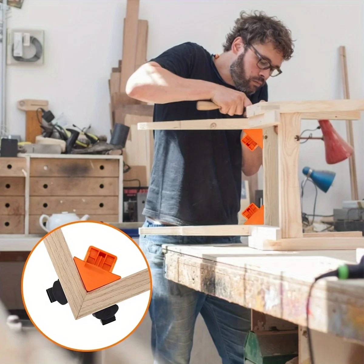 4 Pezzi di Morsetti ad Angolo  - Woodworking Right Angle Clamp recensione e prezzo