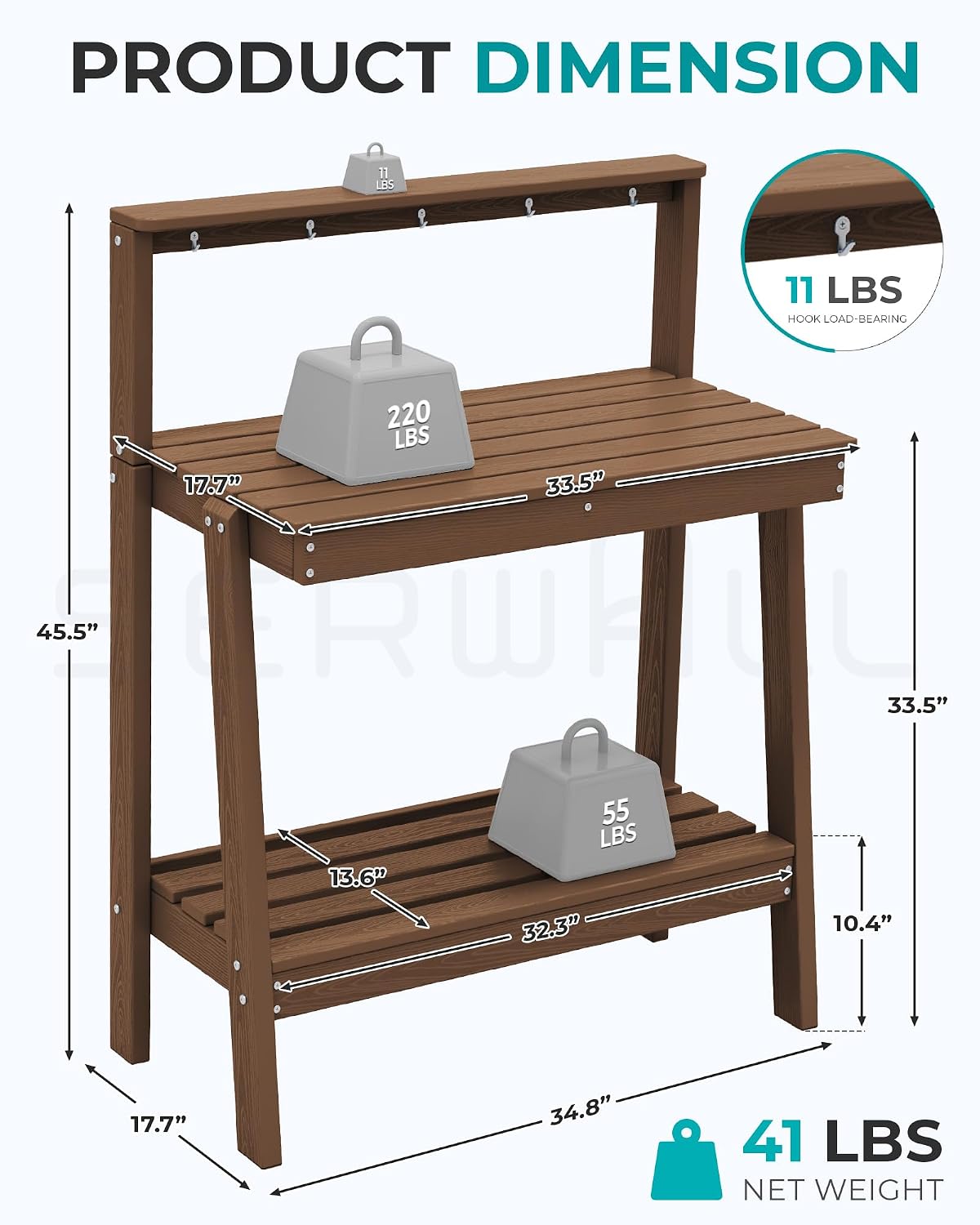 Tavolo da Giardinaggio per Est - Woodworking Work Table recensione e prezzo