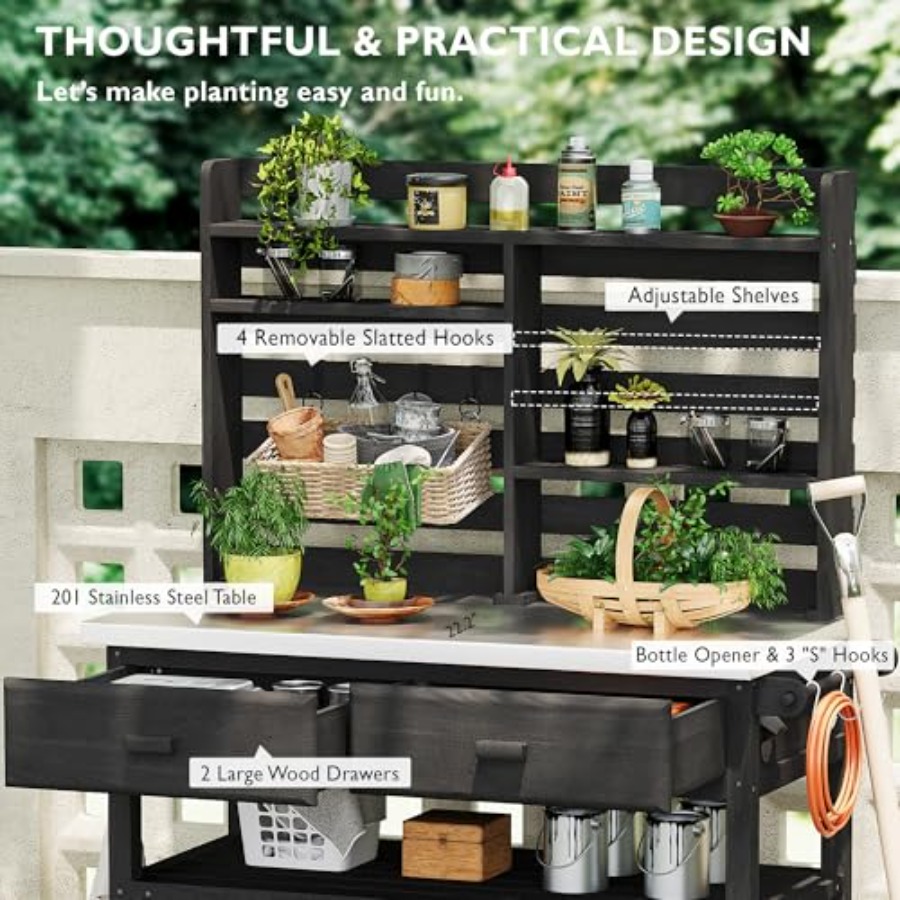 Banco da giardinaggio per este - Woodworking Work Table recensione e prezzo