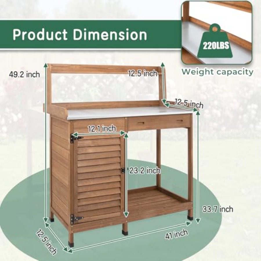 Banco da Lavoro per Giardinagg - Woodworking Work Table recensione e prezzo