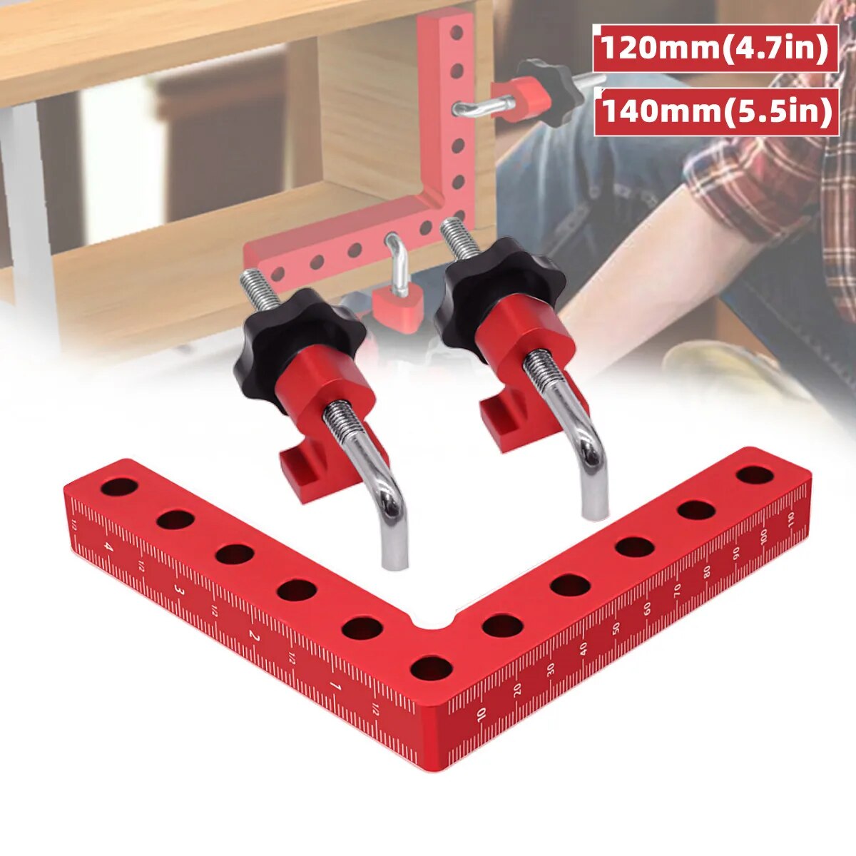 Set di 90 Gradi di Angoli di P - Woodworking Right Angle Clamp recensione e prezzo