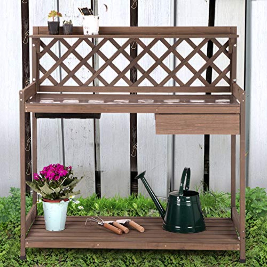 Tavolo da Giardinaggio per Pia - Woodworking Work Table recensione e prezzo