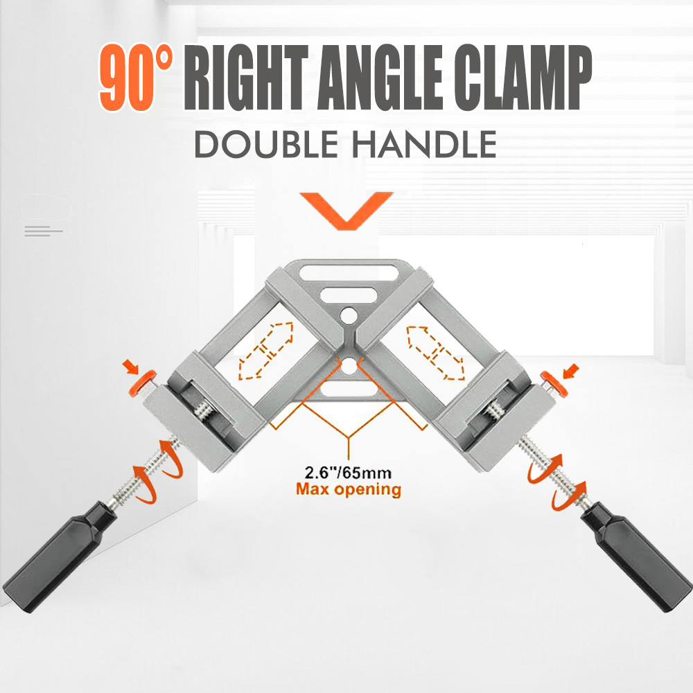 Clip a 90 gradi saldatura lavo - Woodworking Right Angle Clamp recensione e prezzo
