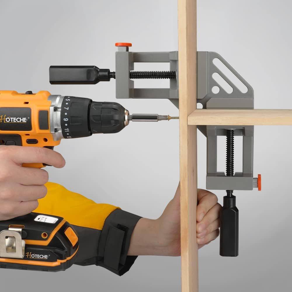 Clip a 90 gradi saldatura lavo - Woodworking Right Angle Clamp recensione e prezzo
