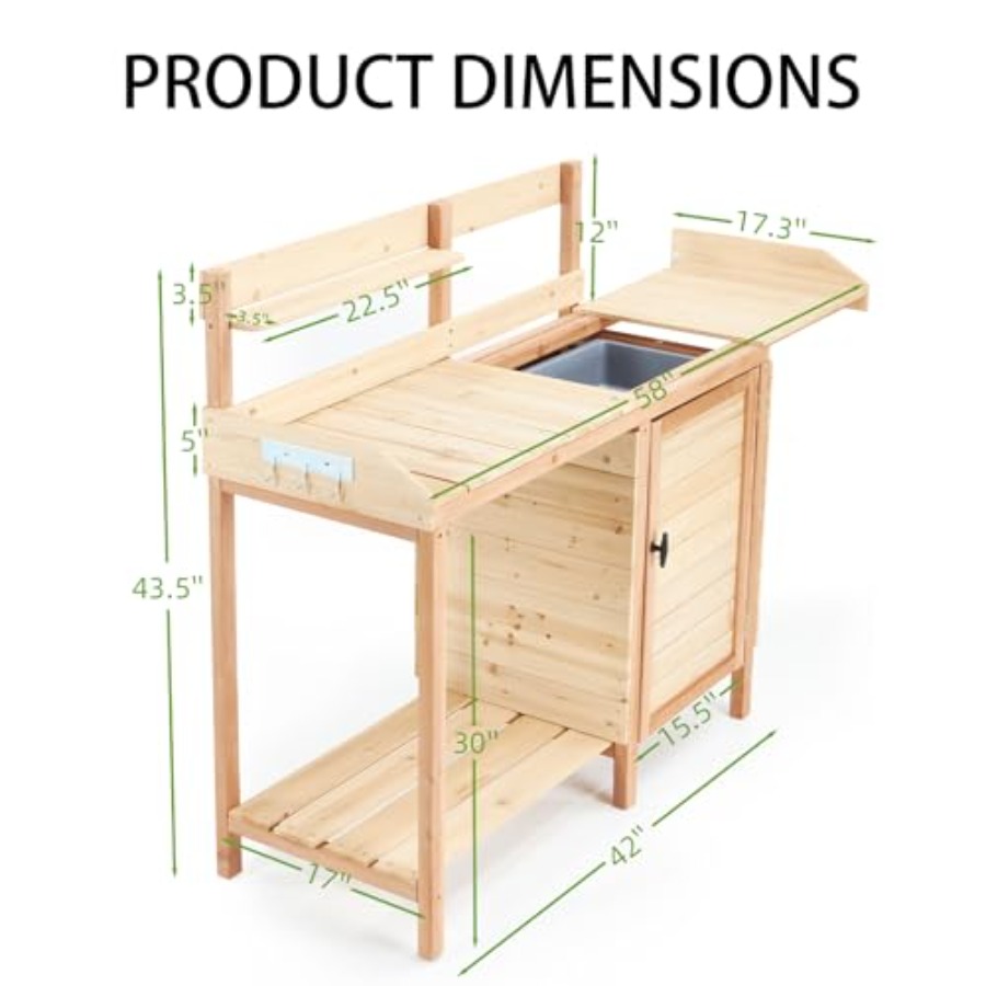 Banco da Giardinaggio per Este - Woodworking Work Table recensione e prezzo