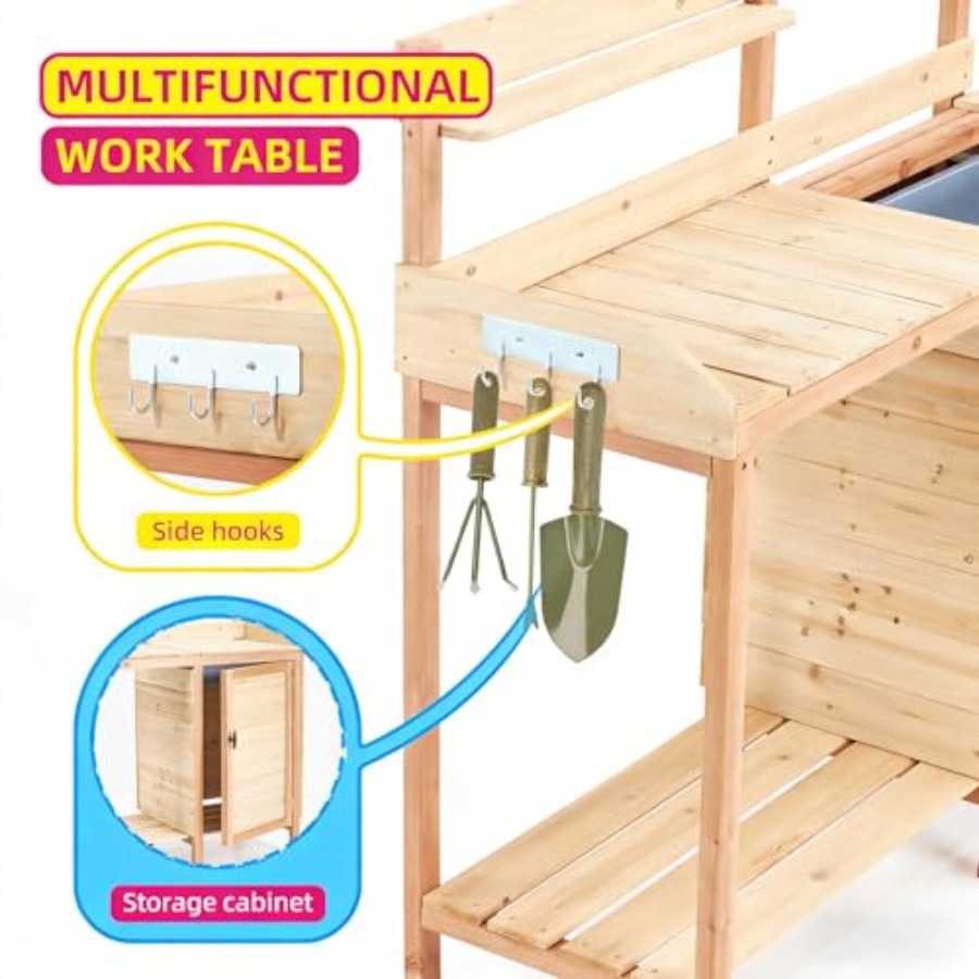 Banco da Giardinaggio per Este - Woodworking Work Table recensione e prezzo