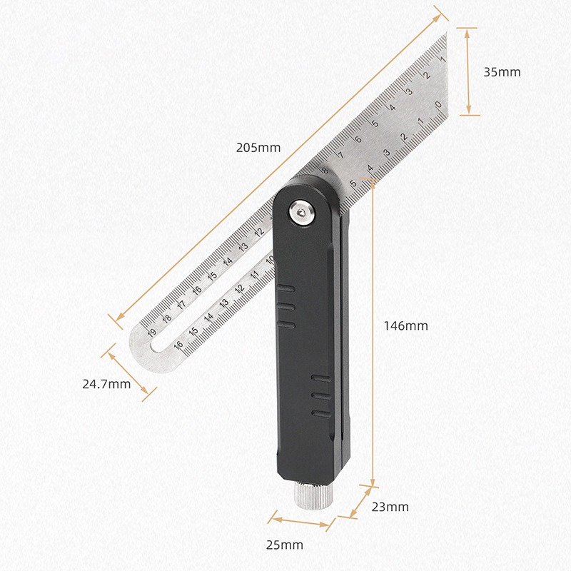 Righello Angolare Regolabile p - Woodworking Workshop Layout recensione e prezzo
