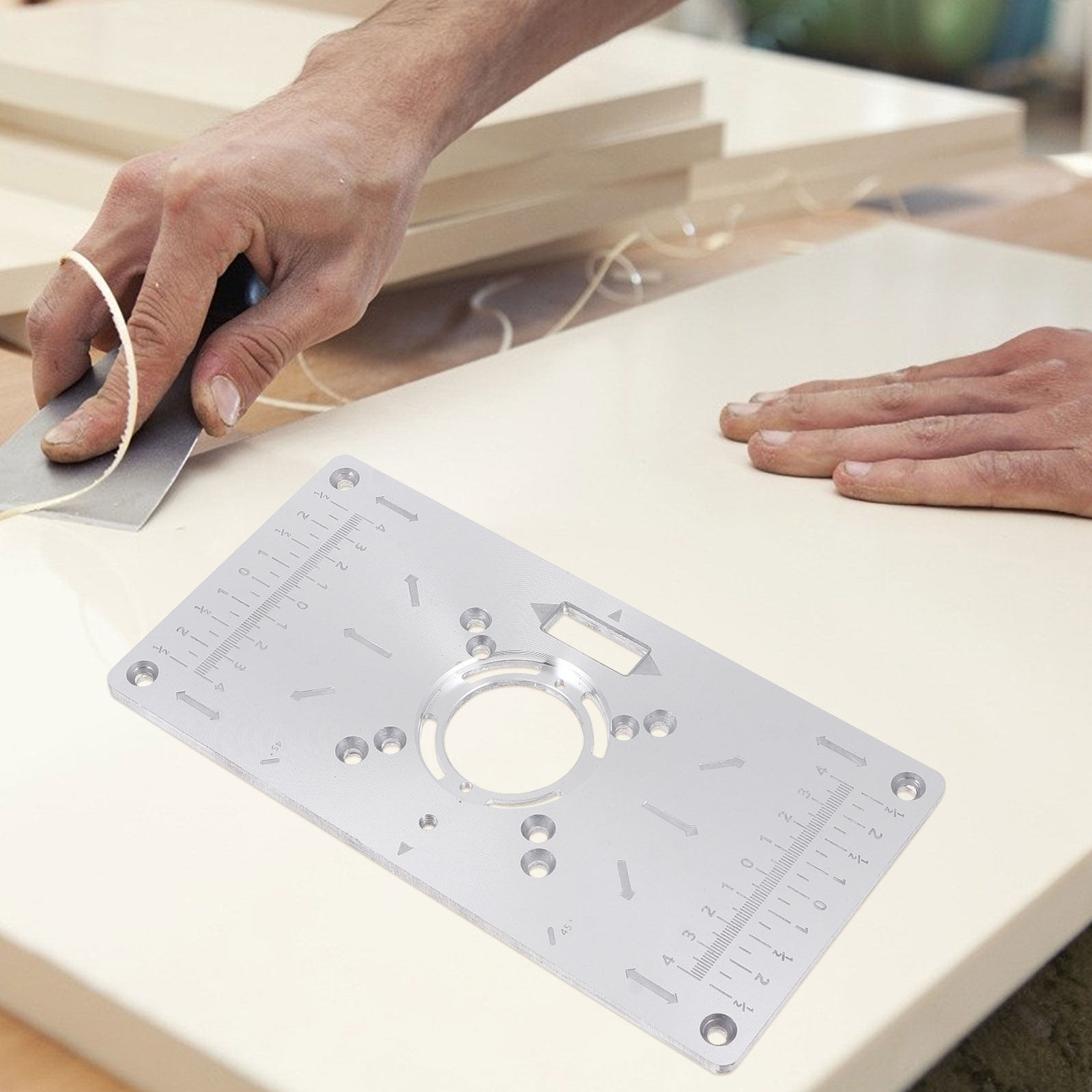 1 Set Piastra di Inserimento p - Woodworking Router recensione e prezzo