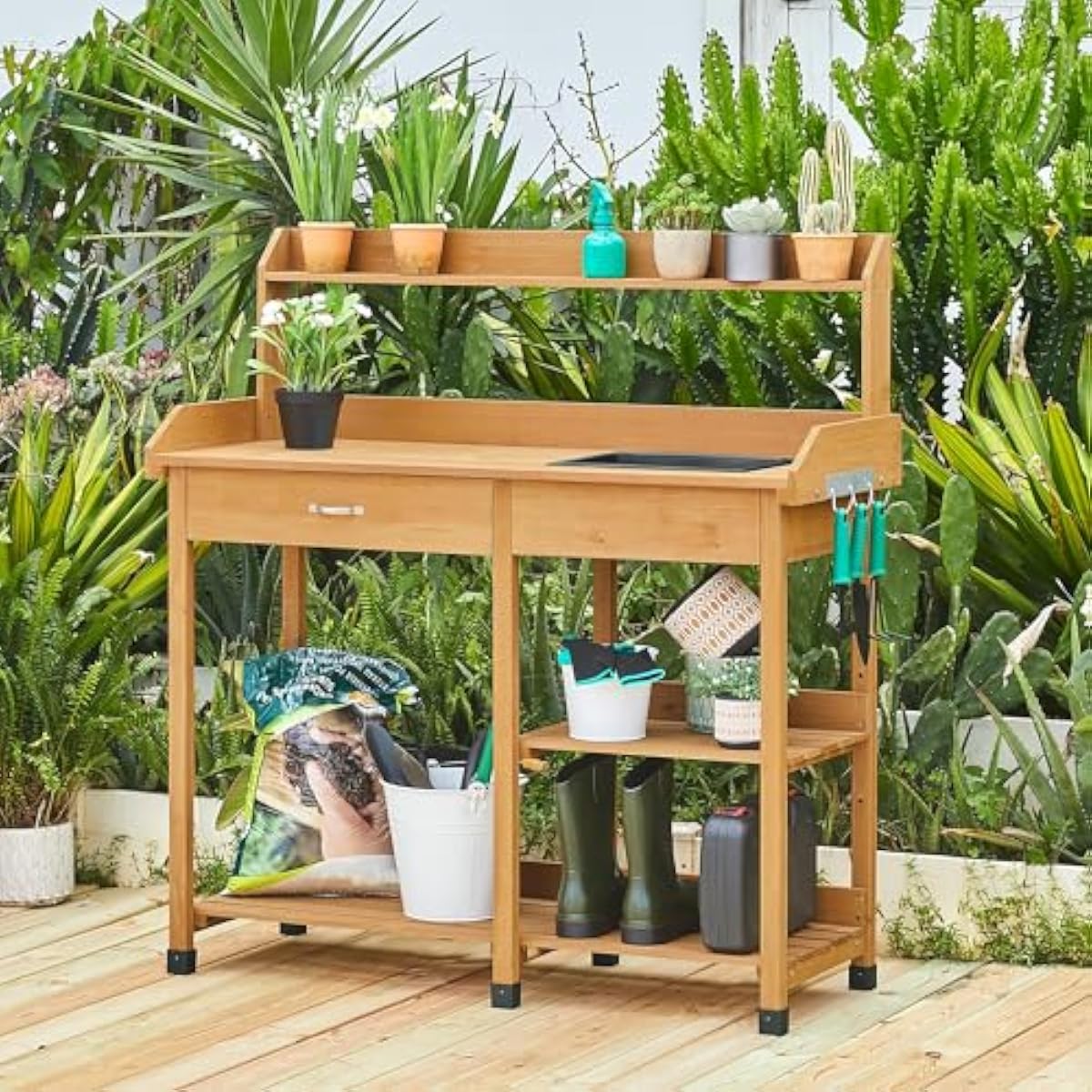 Tavolo da Giardinaggio per Est - Woodworking Work Table recensione e prezzo