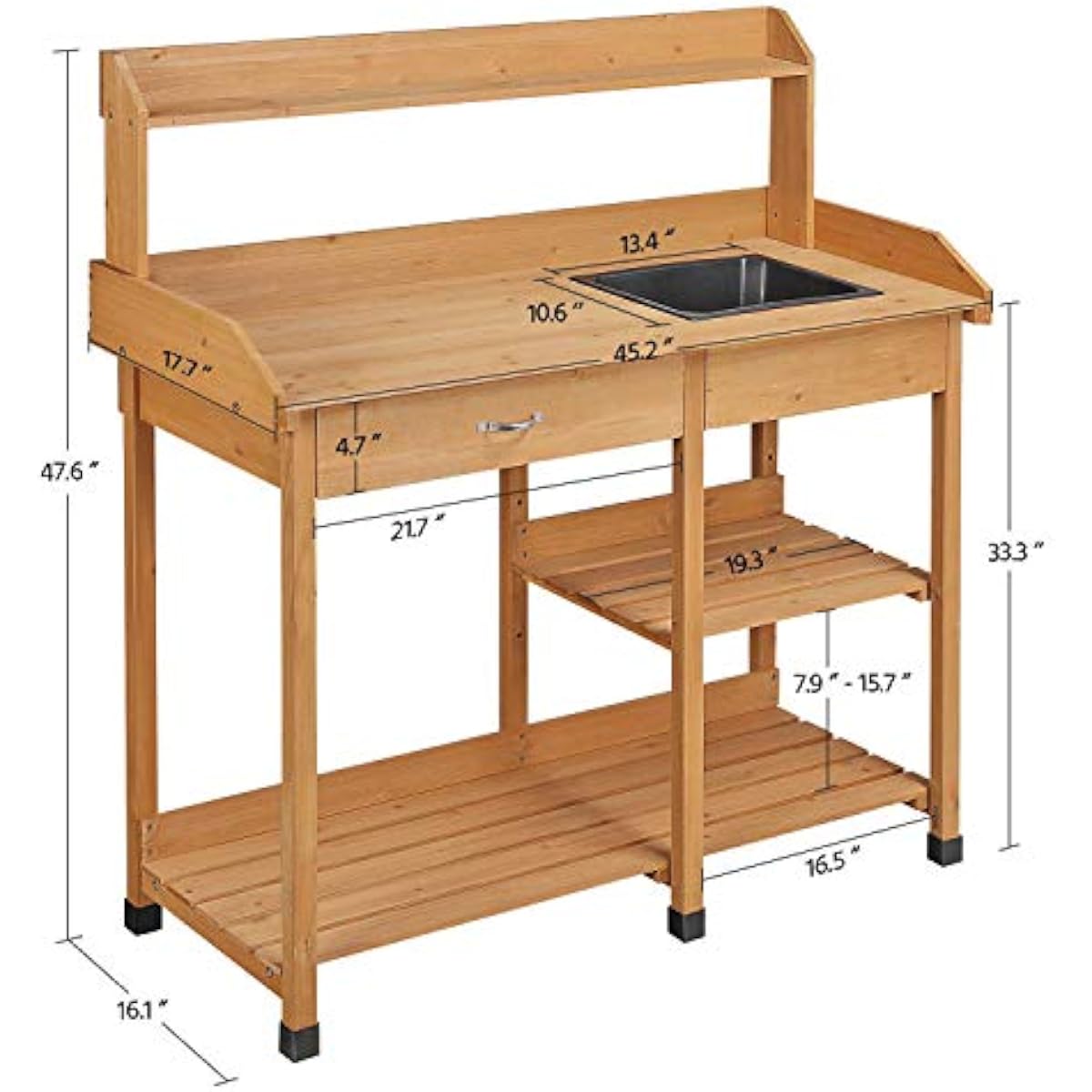 Tavolo da Giardinaggio per Est - Woodworking Work Table recensione e prezzo